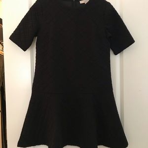 Black drop waist Loft dress